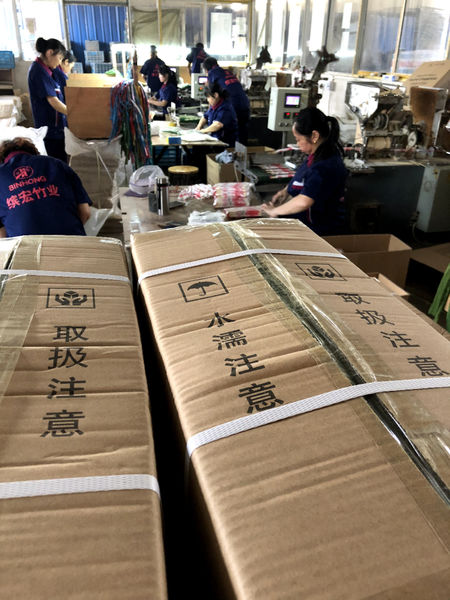 Changsha Bin Hong Import and Export Co. LTD 工場生産ライン