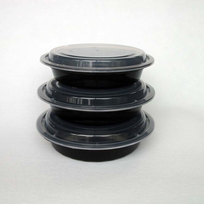 Eco友好的なBentoのプラスチックはふたと使い捨て可能な箱を取り除く
