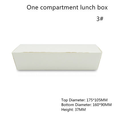 コンパートメントMicrowavable使い捨て可能なBento 1箱の箱の容器