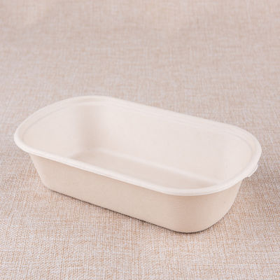 5つのコンパートメント使い捨て可能なペーパーお弁当箱500ml 700ml 850ml 1000ml