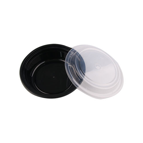 Eco友好的なBentoのプラスチックはふたと使い捨て可能な箱を取り除く