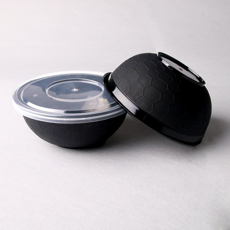 Ecoのふたが付いている友好的で使い捨て可能なプラスチック食糧貯蔵容器のBento箱
