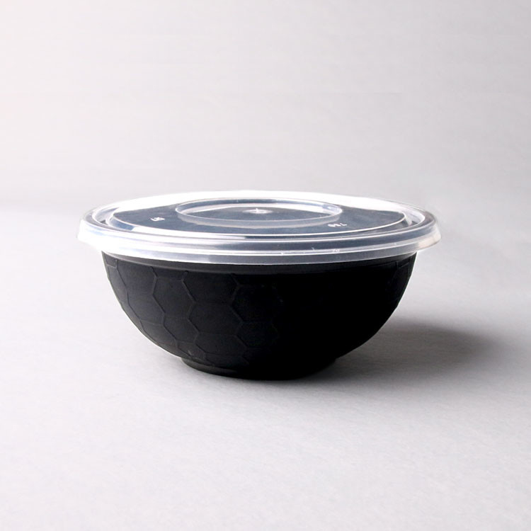 Ecoのふたが付いている友好的で使い捨て可能なプラスチック食糧貯蔵容器のBento箱