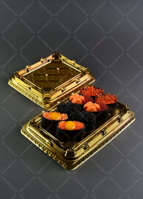 食品 と 果物 サービス の ため の プラスチック の 伝統的な 日本 寿司 箱