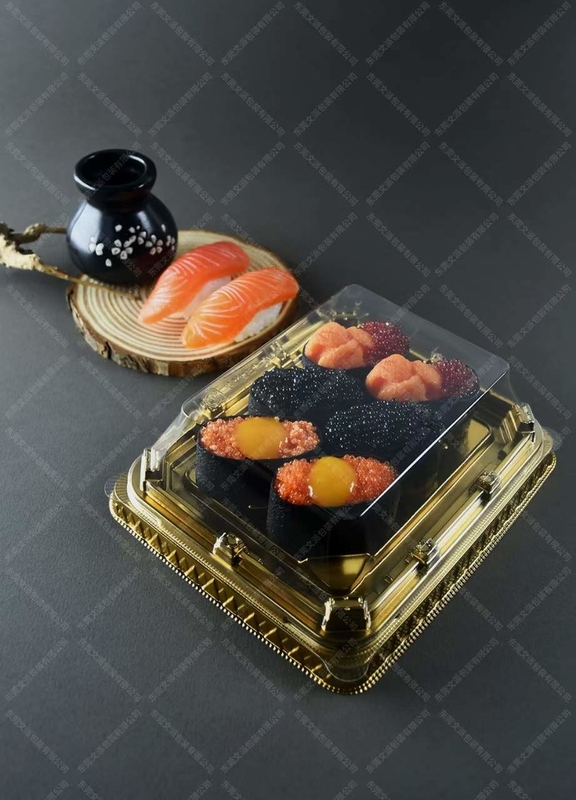 食品 と 果物 サービス の ため の プラスチック の 伝統的な 日本 寿司 箱