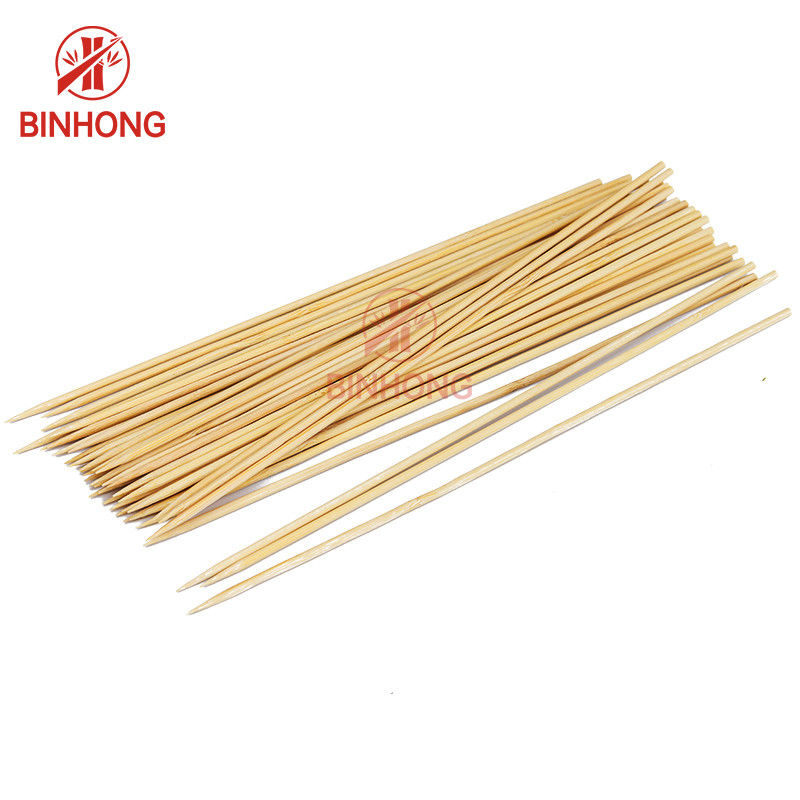 円形の等級Aの厚さ2.5mm BBQのタケ焼串