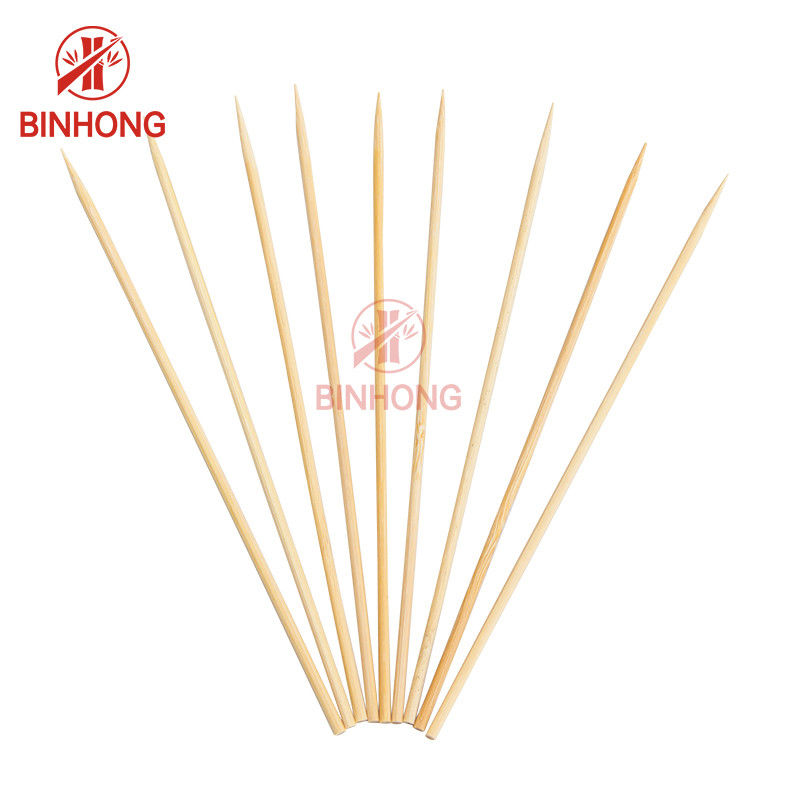 円形の等級Aの厚さ2.5mm BBQのタケ焼串