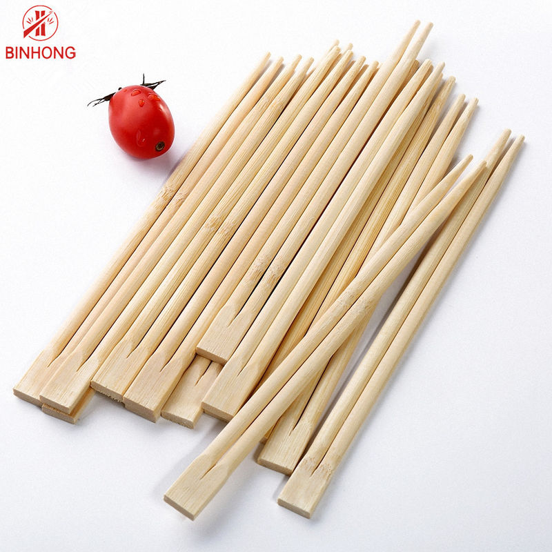 半分のペーパー包まれたBinhongbambooの24CMの双生児の使い捨て可能なタケ箸