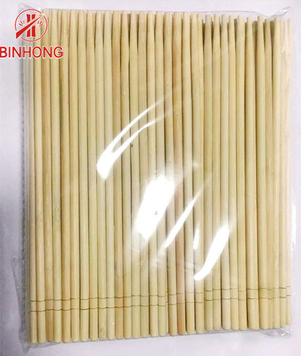 自然なタケ円形5.0mm*20cmの注文のロゴの箸