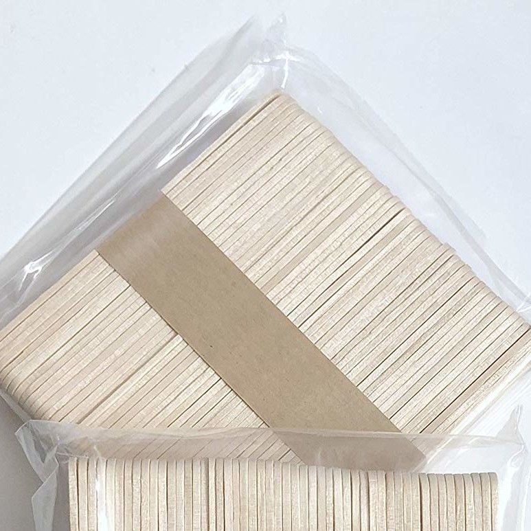 アイス クリームのための自然な厚さ1.3mmの木の混合の棒