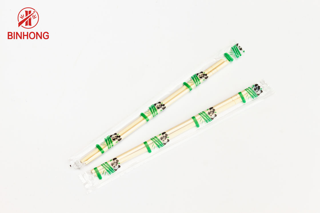 OPPはABの等級20cmの使い捨て可能なタケ箸を包んだ