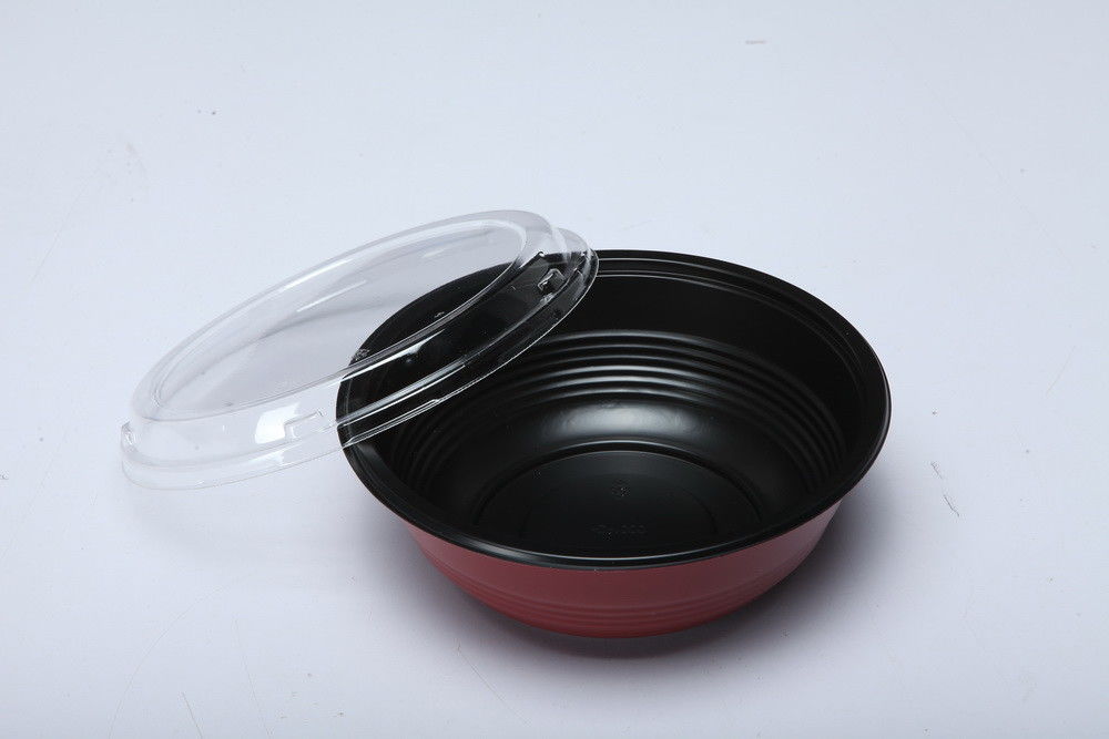 耐久性PPのプラスチックMicrowavable使い捨て可能な食品包装の茶碗