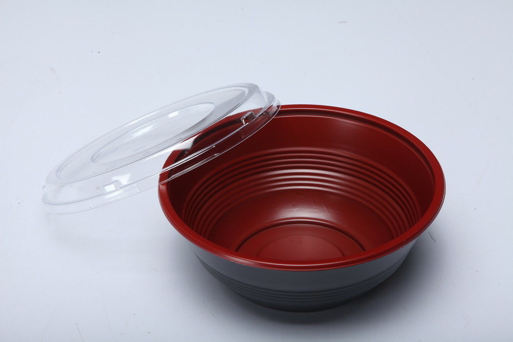耐久性PPのプラスチックMicrowavable使い捨て可能な食品包装の茶碗