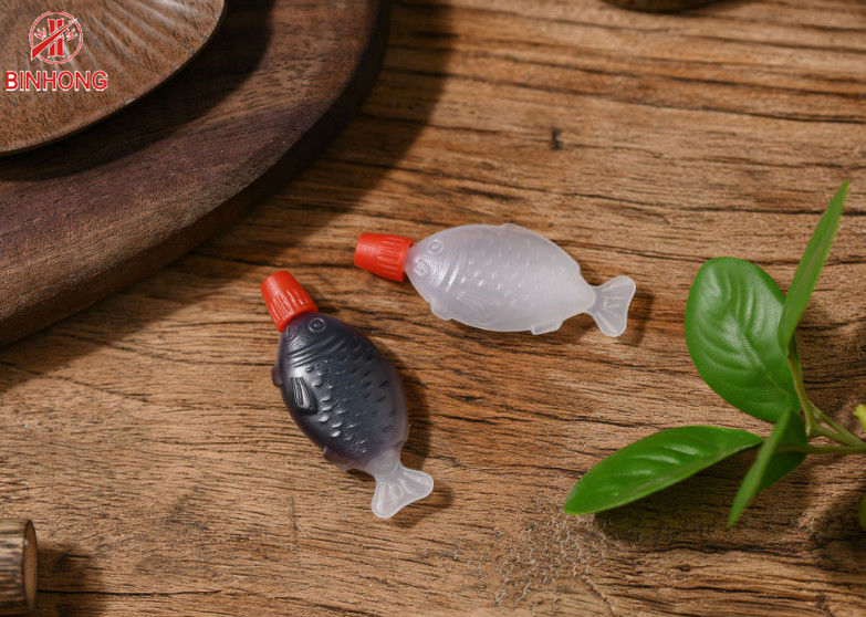 食料調達のテークアウトの使い捨て可能なプラスチック醤油の魚1.5の2つのozをびん詰めにするため