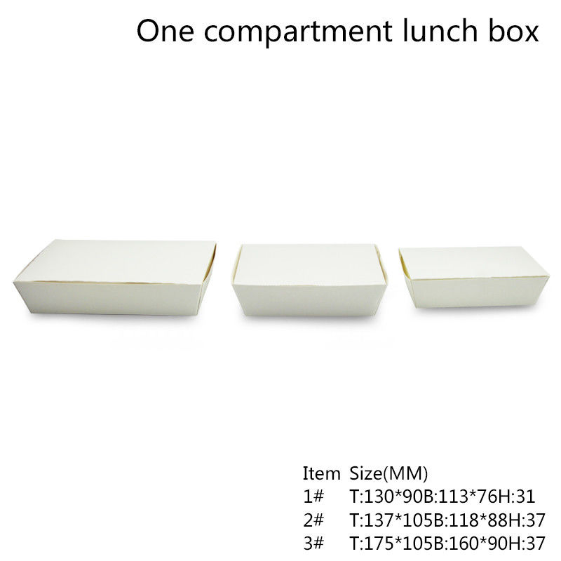 コンパートメントMicrowavable使い捨て可能なBento 1箱の箱の容器