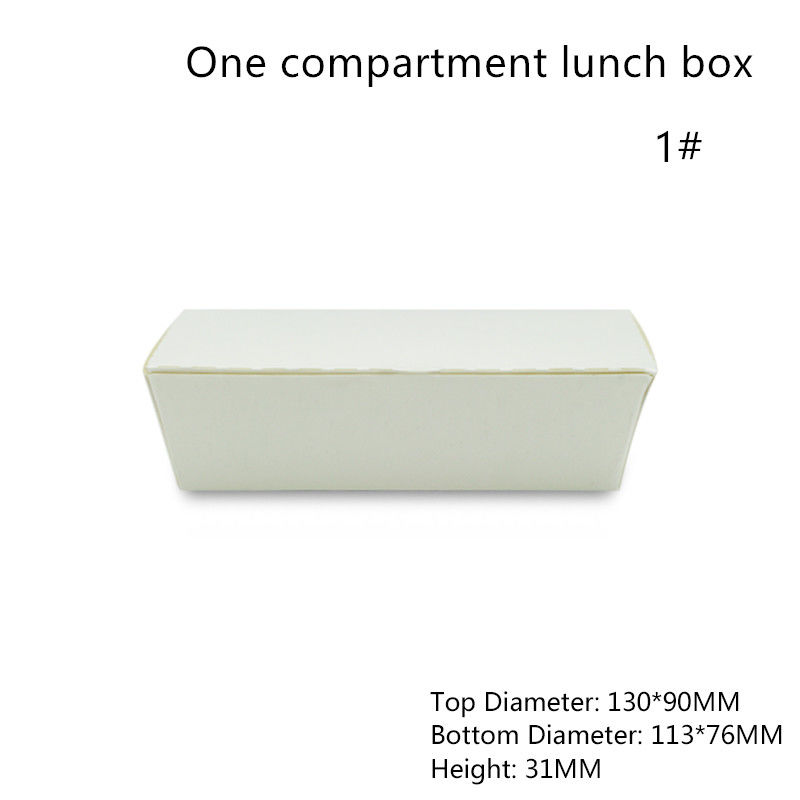 コンパートメントMicrowavable使い捨て可能なBento 1箱の箱の容器