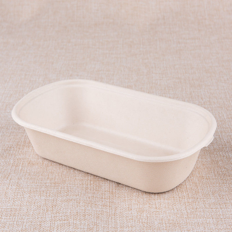 5つのコンパートメント使い捨て可能なペーパーお弁当箱500ml 700ml 850ml 1000ml