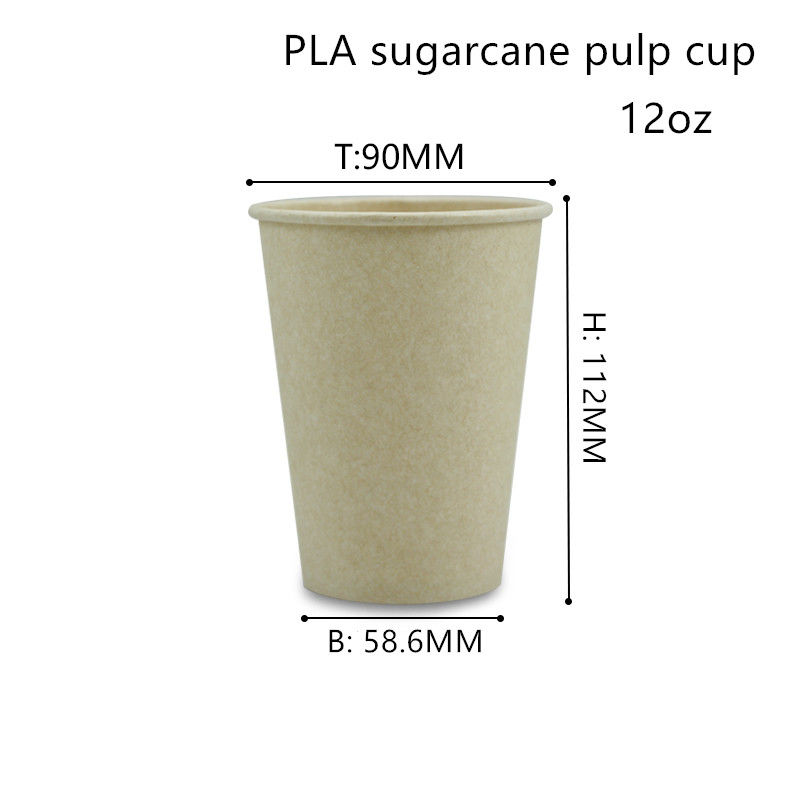 生物分解性のタケ繊維PLAのペーパー飲むコップISO9001