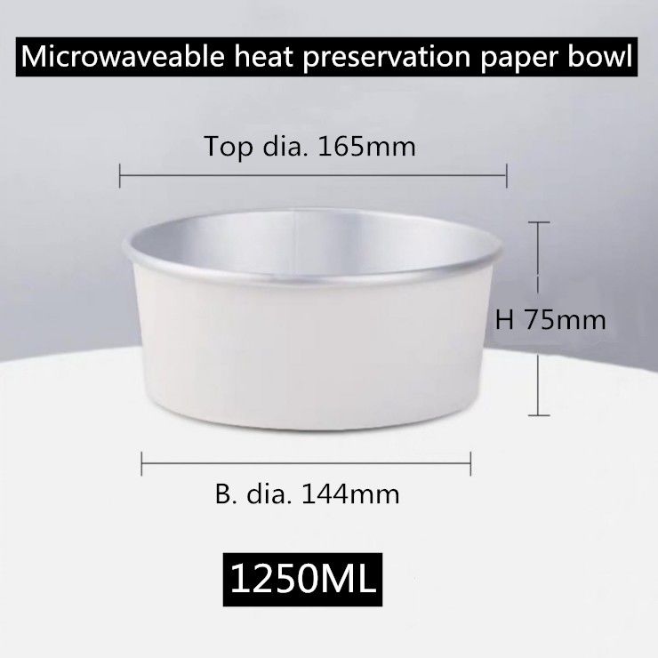 グリースを弾くMicrowaveable使い捨て可能お弁当箱を取り除く