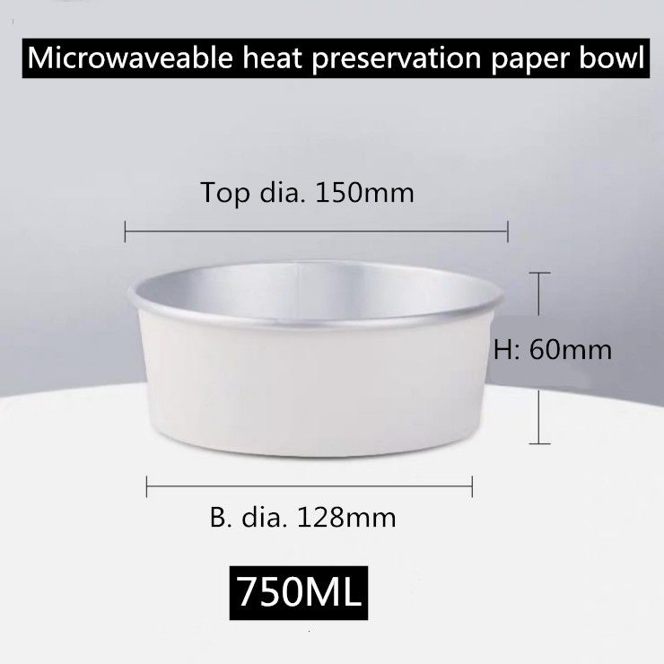 グリースを弾くMicrowaveable使い捨て可能お弁当箱を取り除く