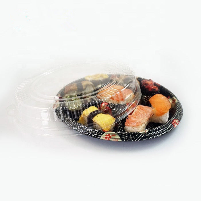 生物分解容器 紙パルス蓋 食品包装 スーシ トレイ