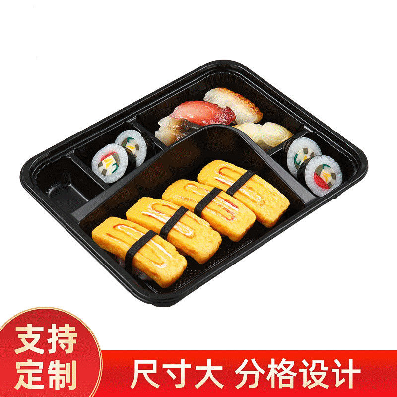 食品等級PPの使い捨て可能なテークアウトの容器の長方形の透明